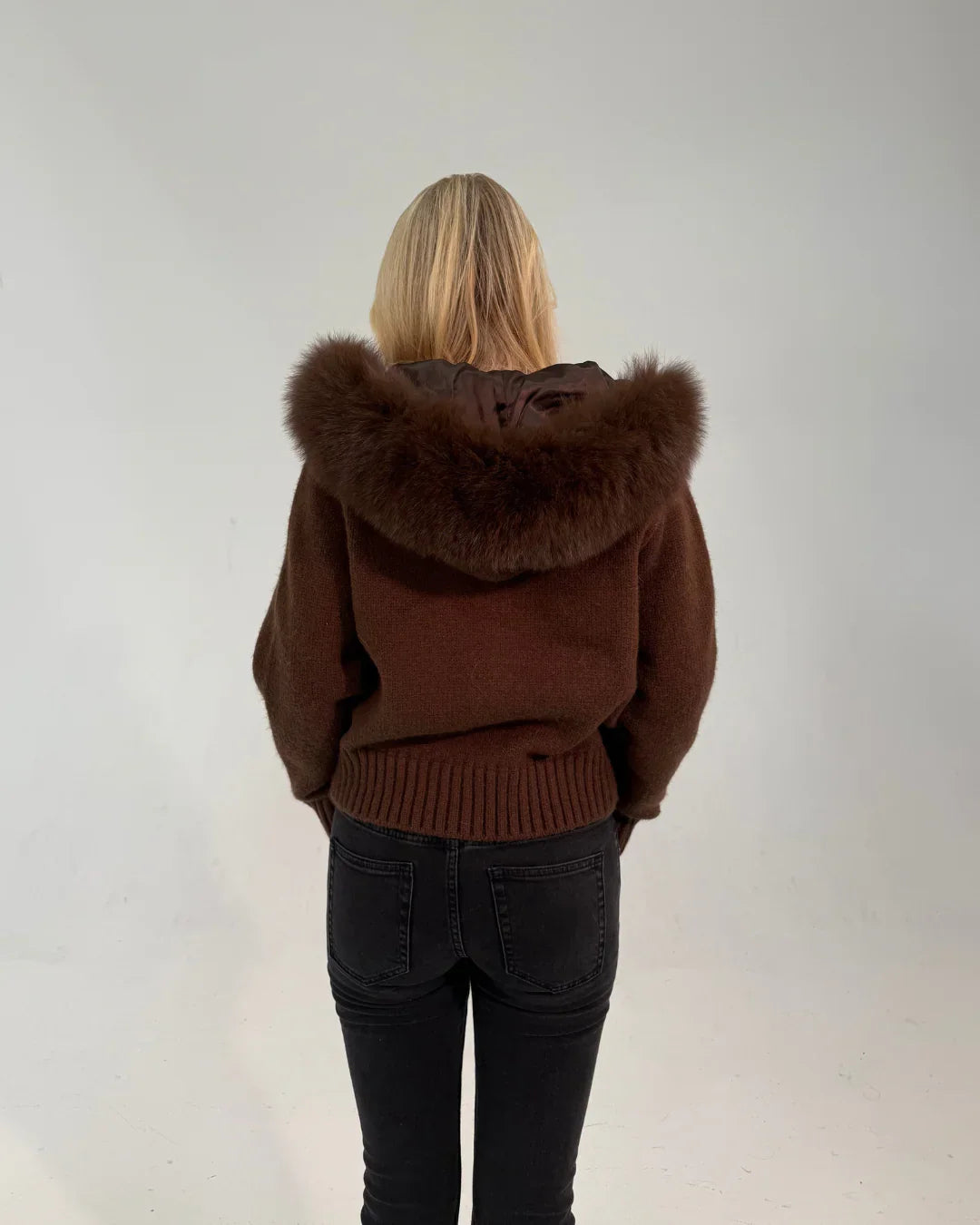 Aurrelia | Fur Jacket Satin