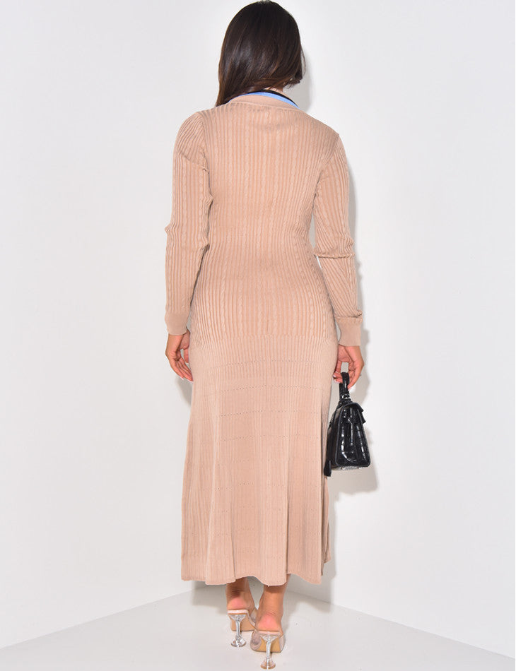 Aurrelia | Ribbed Maxi Dress