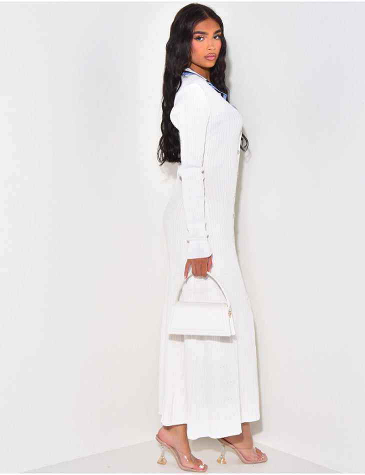 Aurrelia | Ribbed Maxi Dress