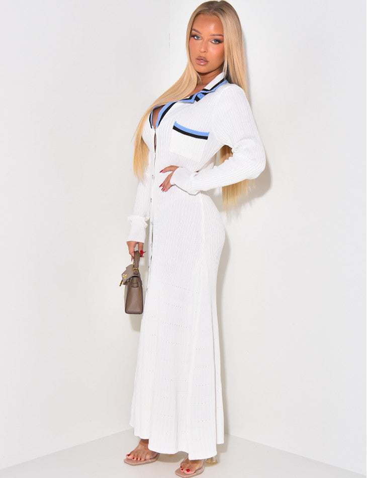 Aurrelia | Ribbed Maxi Dress
