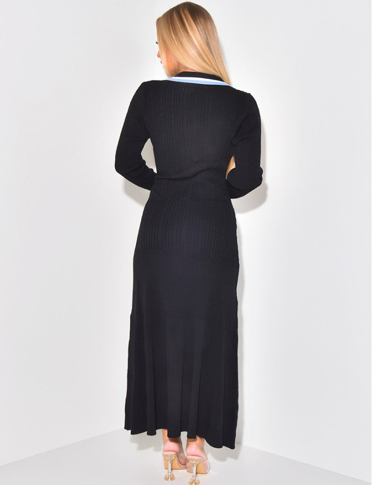 Aurrelia | Ribbed Maxi Dress